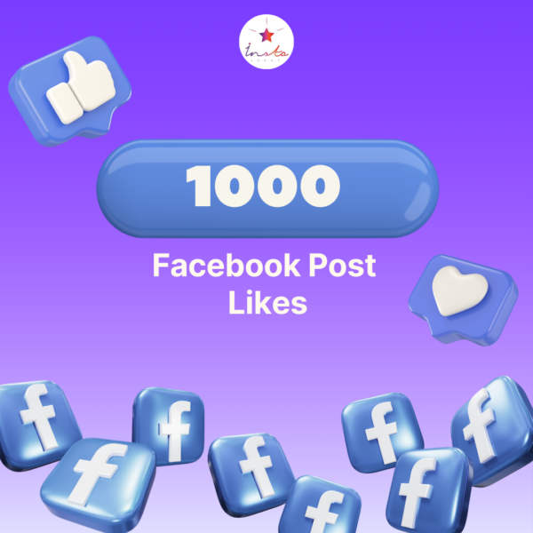 Facebook Post Likes 1K