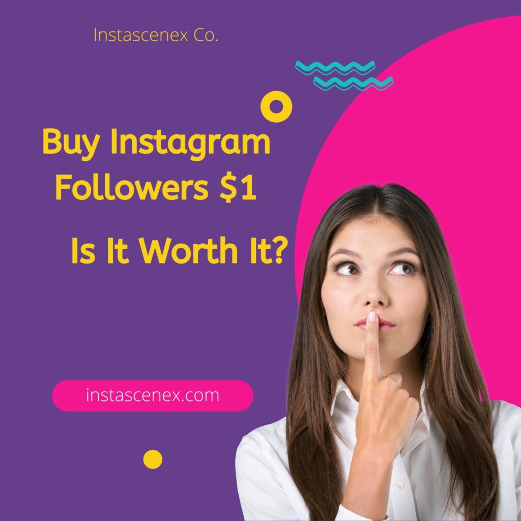 Buy Instagram Followers $1