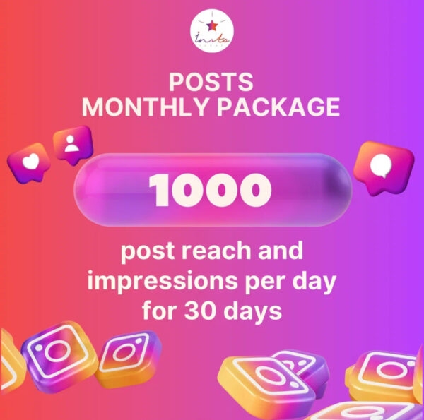 # Post Monthly Package